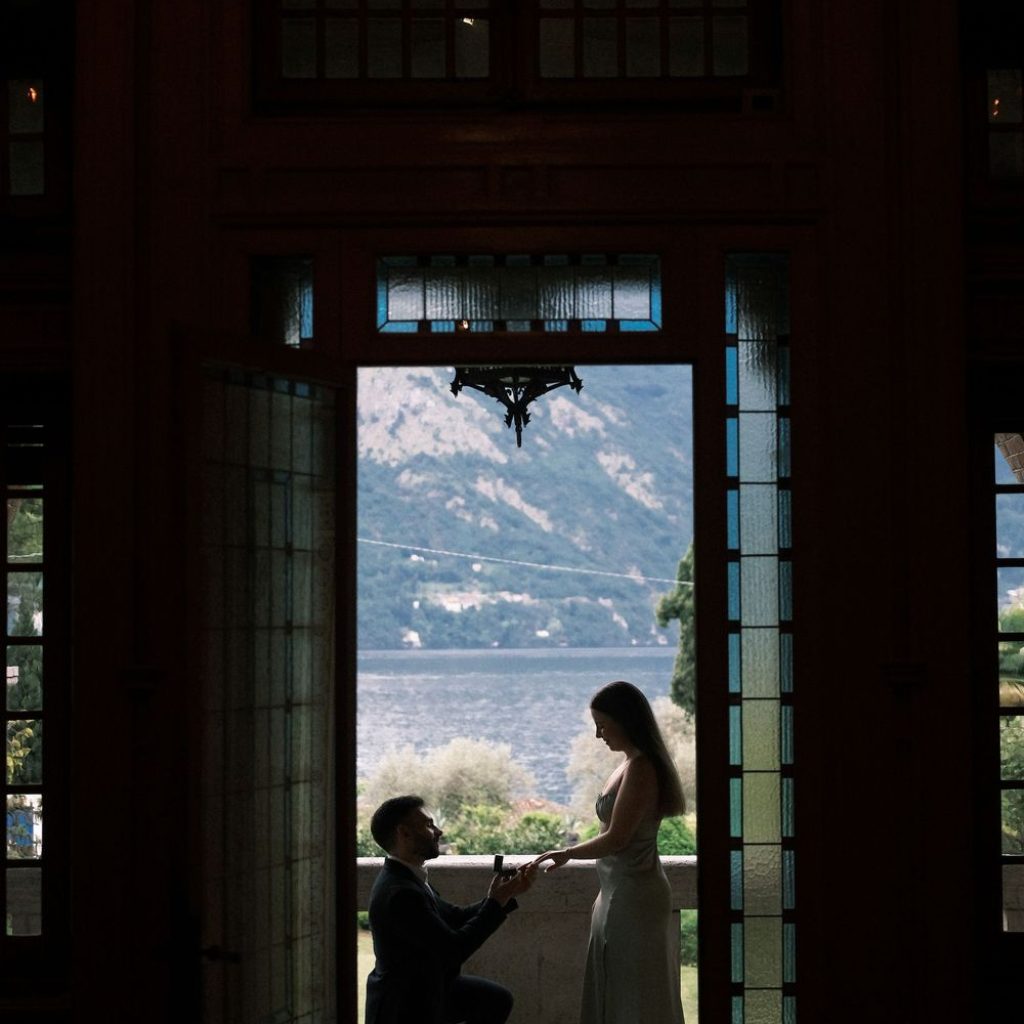 Unforgettable Proposal Photography by the Lake Como