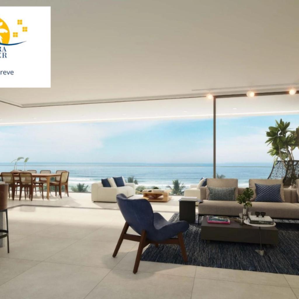 Viva à beira-mar: apartamentos disponíveis na Riviera