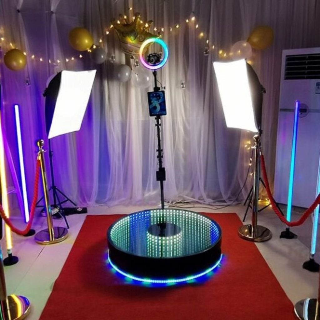 Capture Celebrations from Every Angle with a 360° Booth Experience