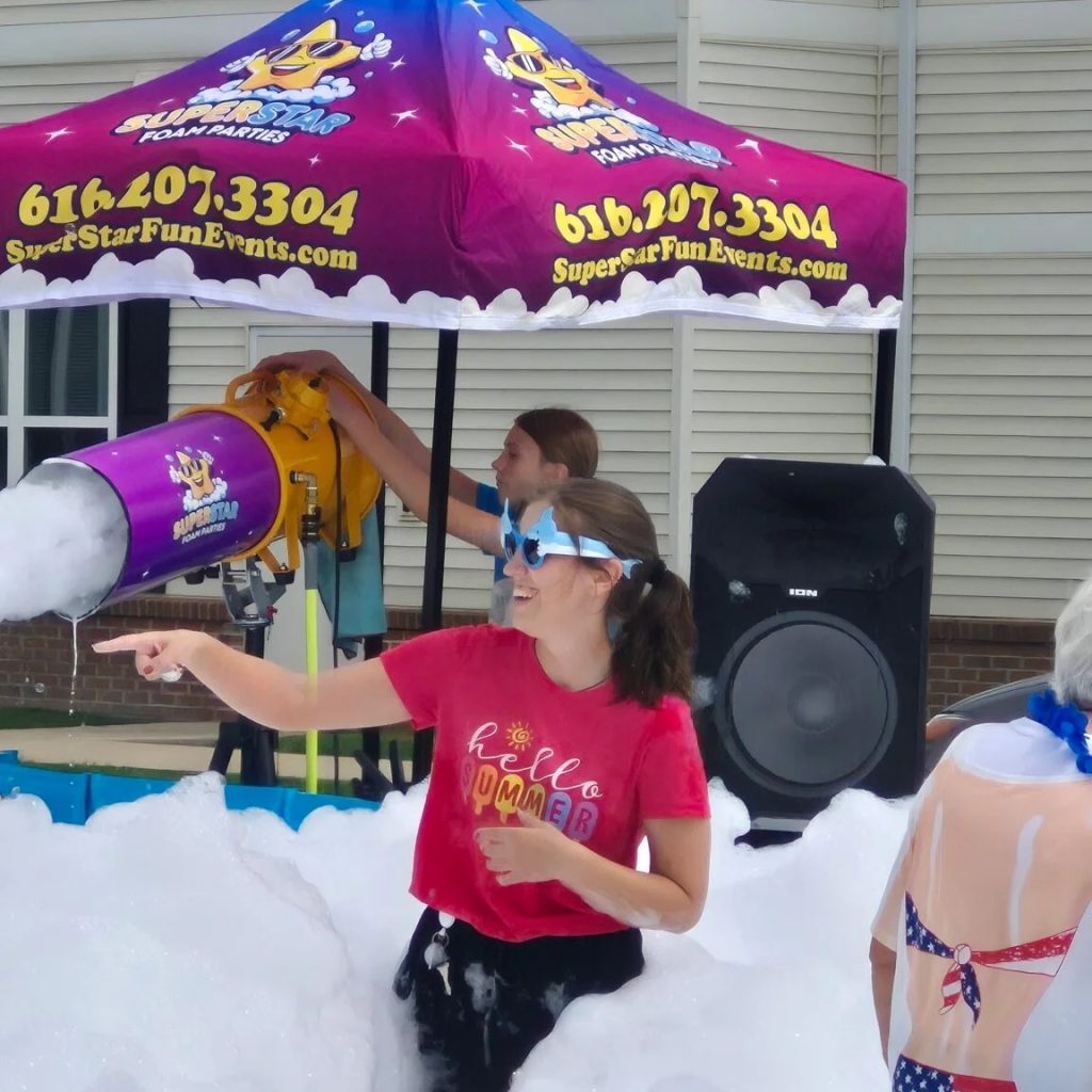 Epic Foam Parties for Any Event in Michigan
