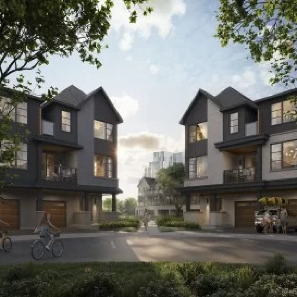 Elegant Lakeside Townhomes for Modern Living