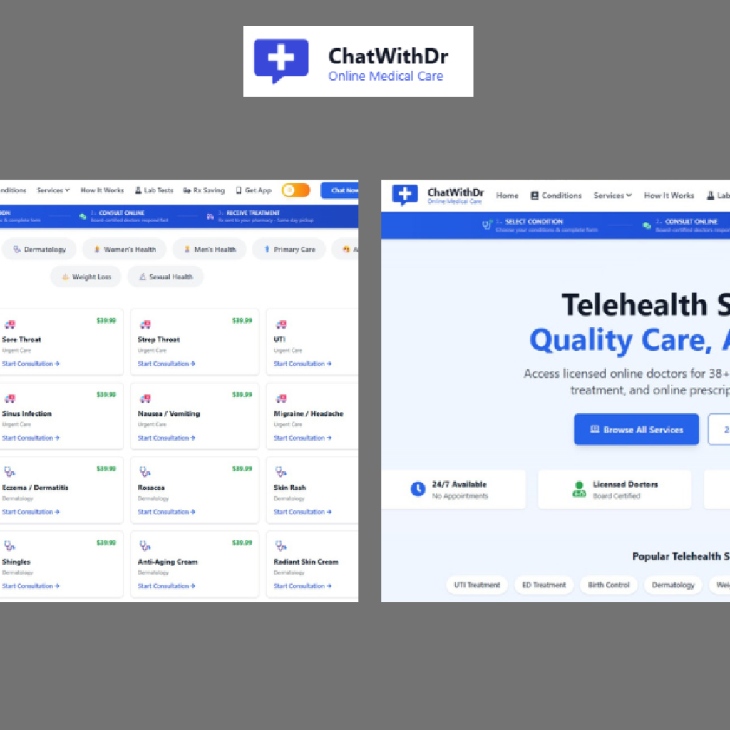 Consult a Licensed Doctor Online—Fast, Secure Care Anywhere