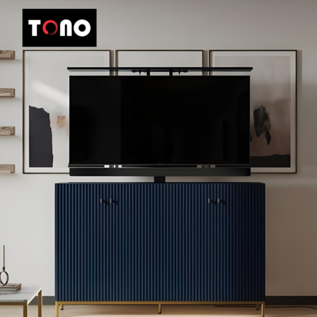 Sleek Hidden TV Cabinet for Modern Living Spaces
