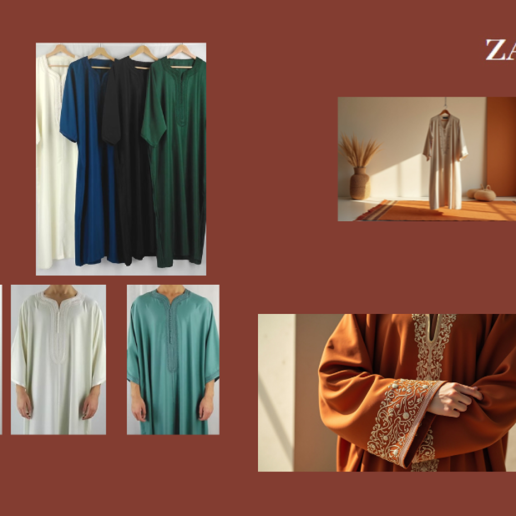 Timeless Moroccan Gandoura for Men – UK Edition