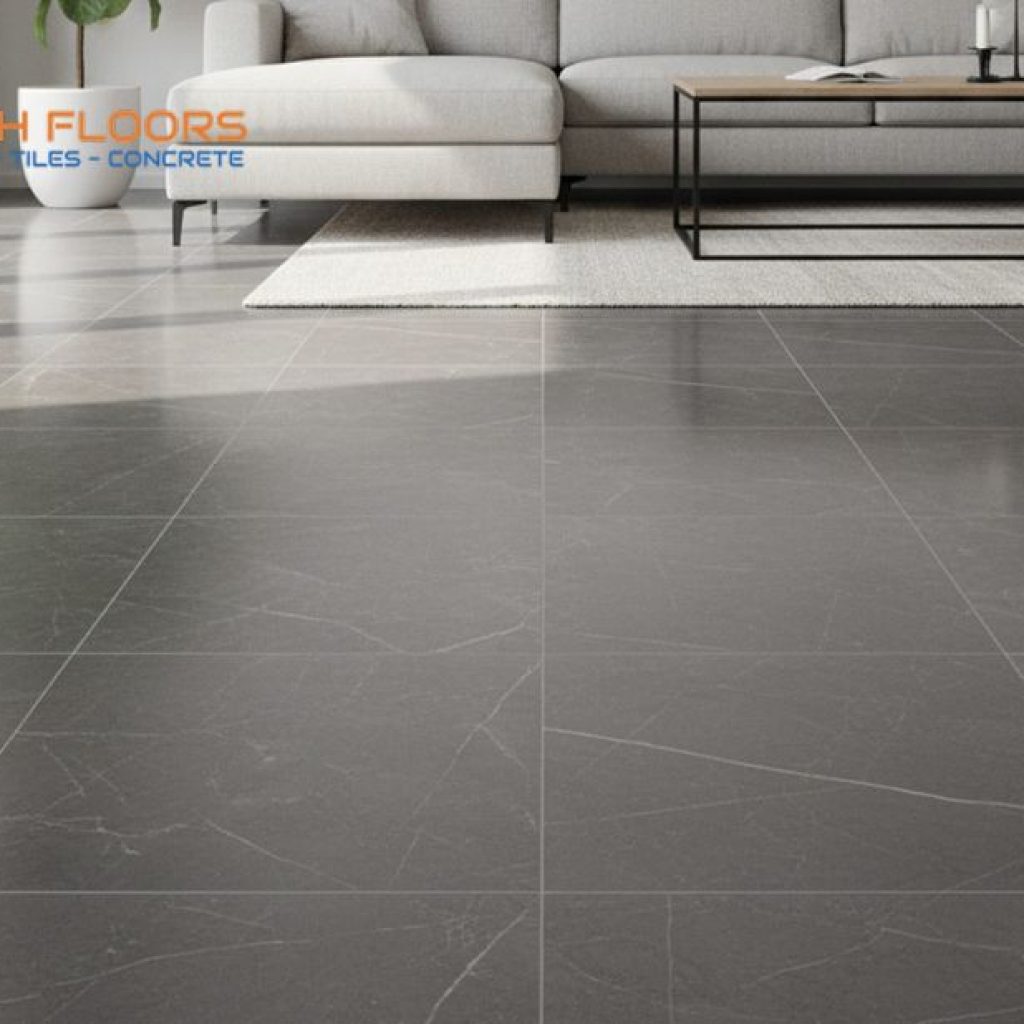 Durable, stylish concrete flooring for commercial spaces