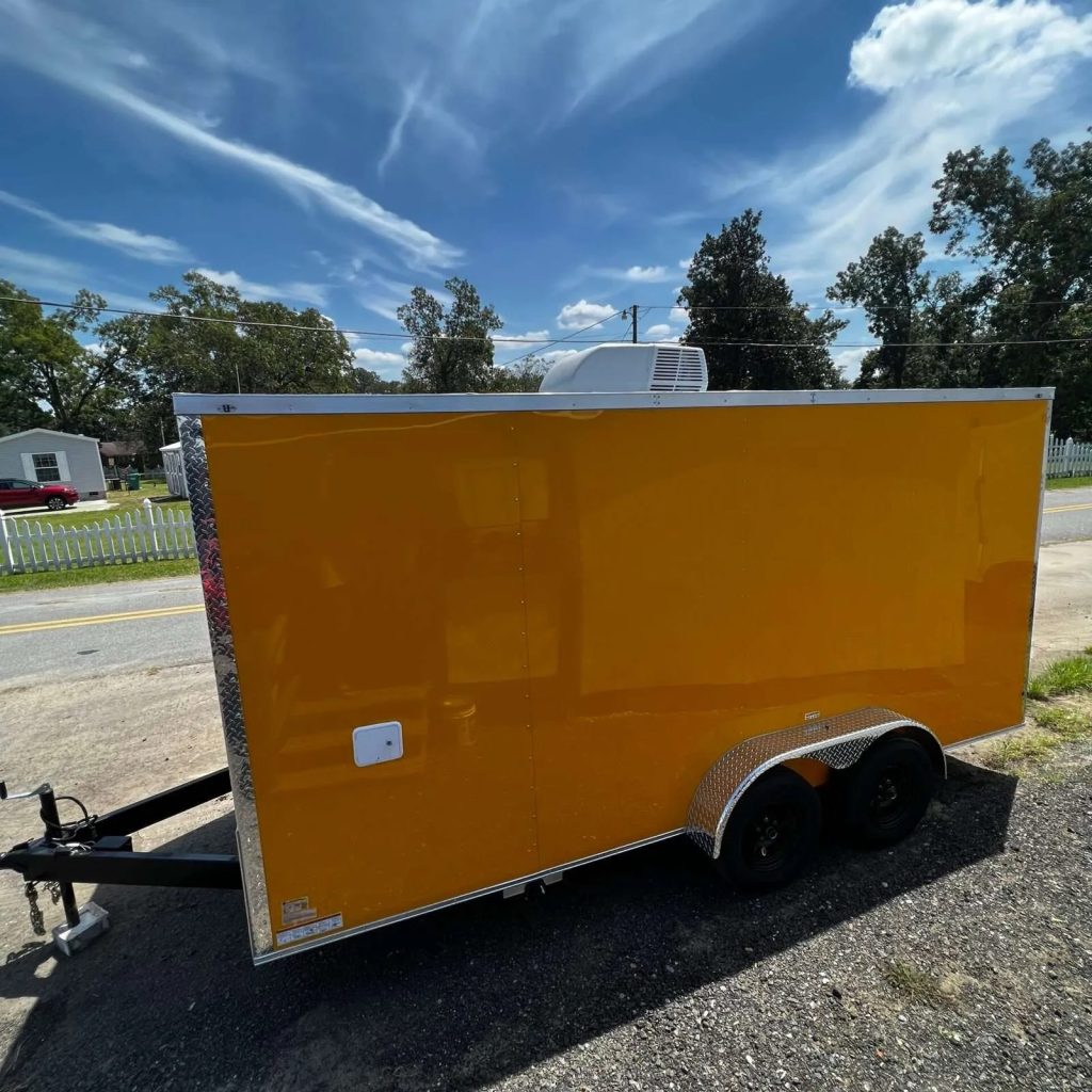 Premium 24′ Custom Blackout Cargo Trailer for Modern Moves
