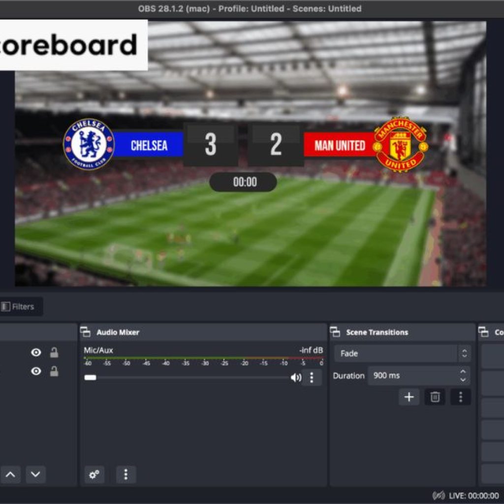 Elevate Your Live Streams with a Customisable Scoreboard Overlay