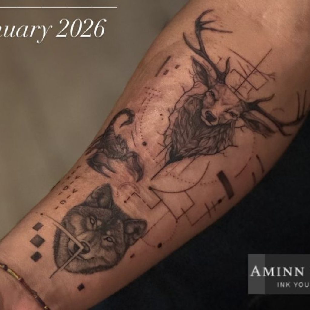Discover Exquisite Monochrome Tattoos in West Vancouver