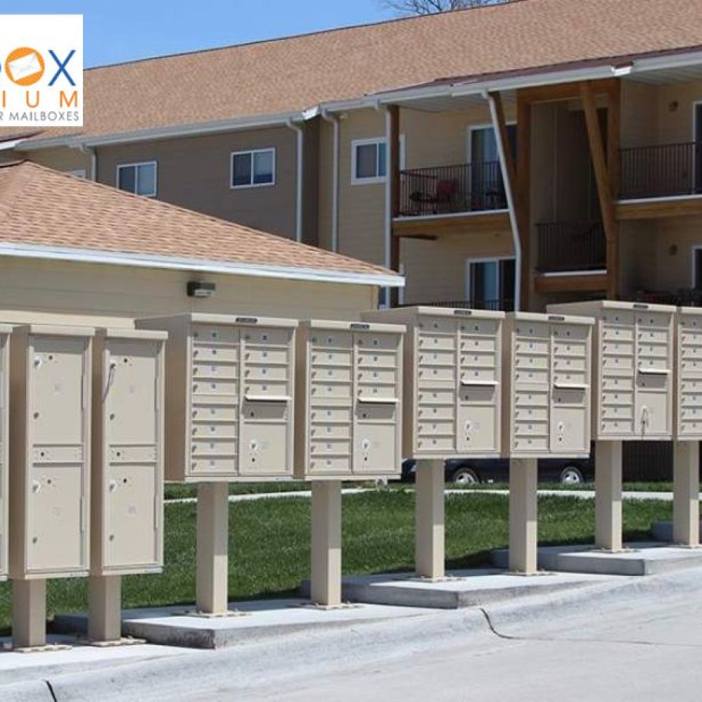 Charming Cluster Mailbox System for Stylish Frontage