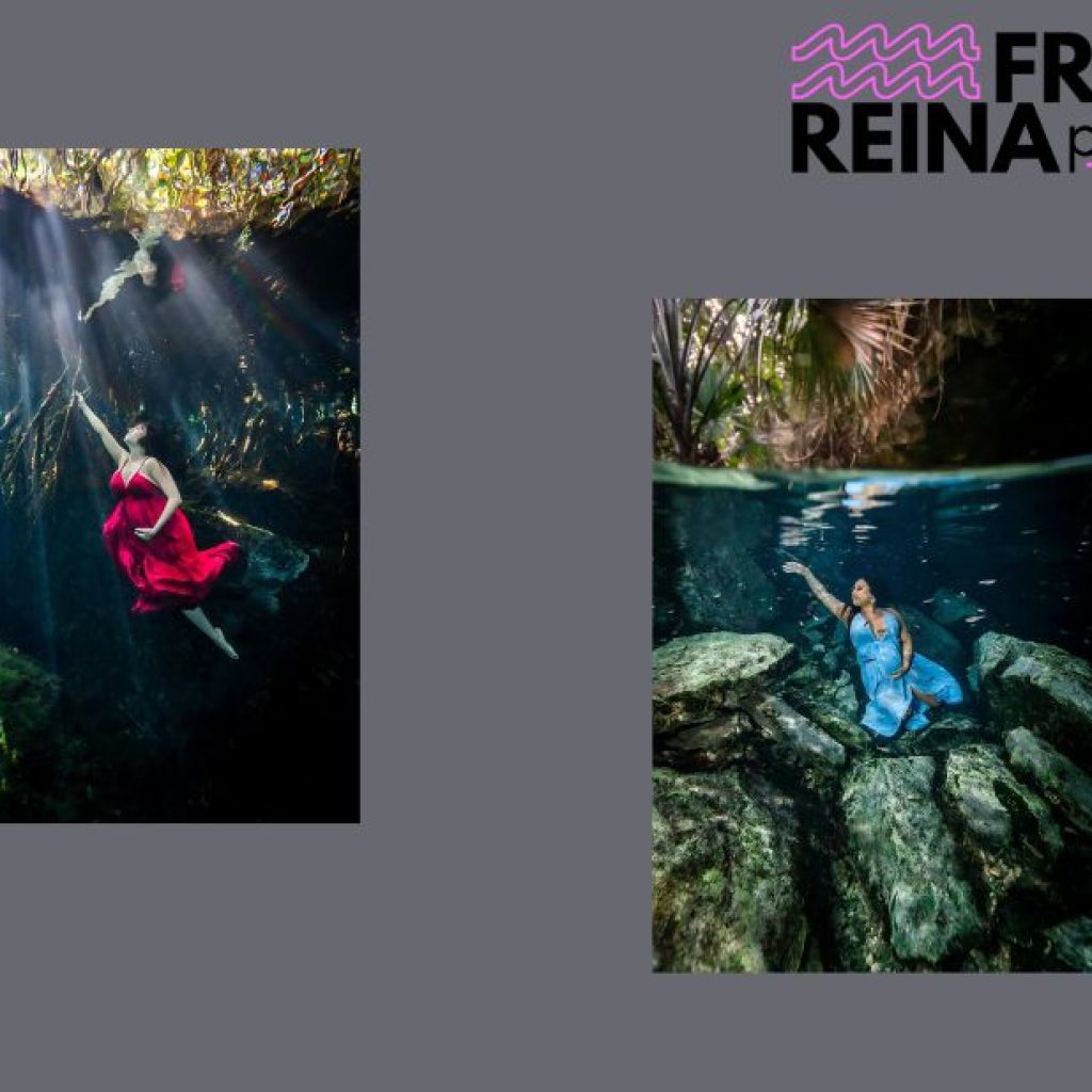 Bespoke Underwater Portraits in Tulum Treat your memories to an aquatic twist