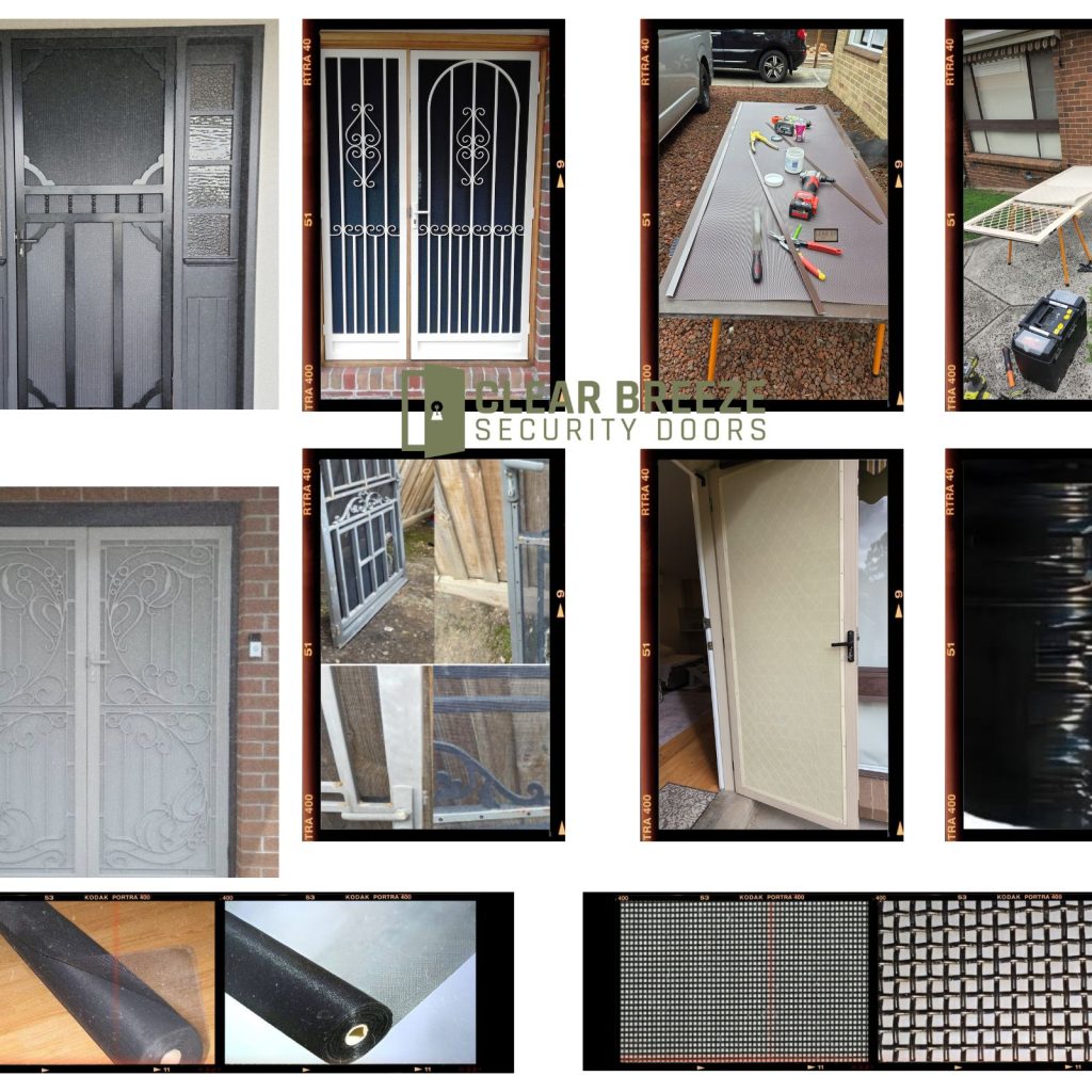 Premium transparent security doors for safe, stylish homes